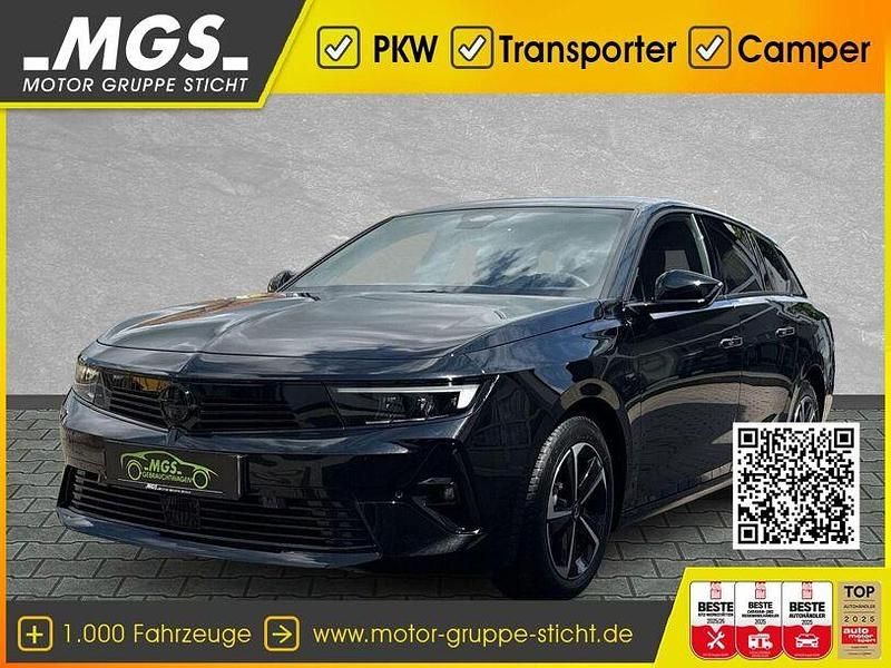 Lackierung schwarz perla nera/typ aussenverkleidung metallic perlmutt Gebraucht 2024 Opel Astra GS Line Kombi | 23.470 € (Superpreis) - Bild 1/4