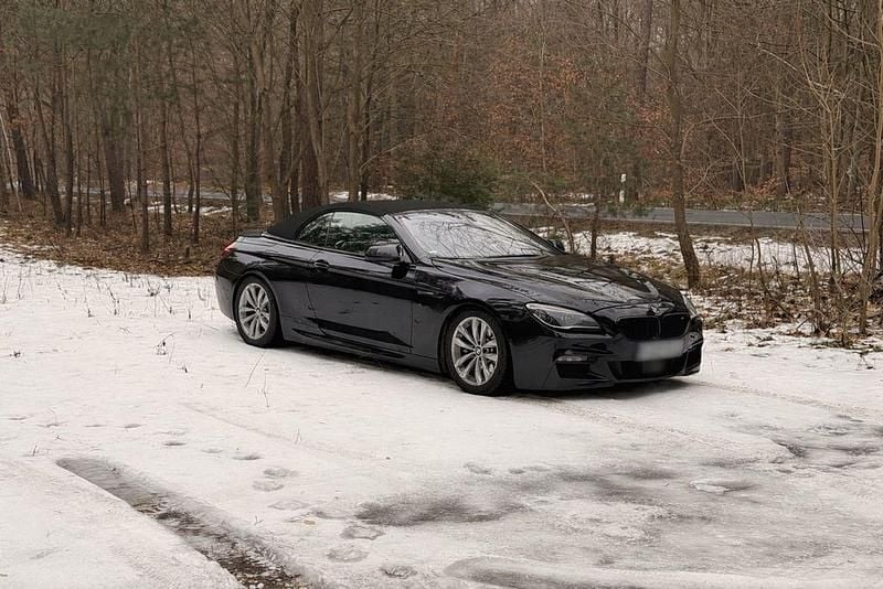 Schwarz Gebraucht 2015 BMW 650 Cabriolet M Sport Cabrio | 28.980 € (Superpreis) - Bild 1/3