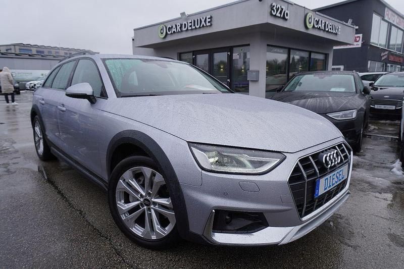 Silber Gebraucht 2022 Audi A4 Allroad Sport Kombi | 33.999 € - Bild 1/4