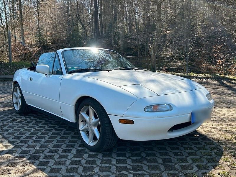 Gebraucht Mazda MX5 116 PS (85 kW) 1991 Weiß Cabrio