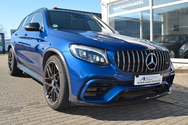 Blau Gebraucht 2019 Mercedes GLC63 AMG AMG SUV | 56.900 € (Teuer) - Bild 1/4