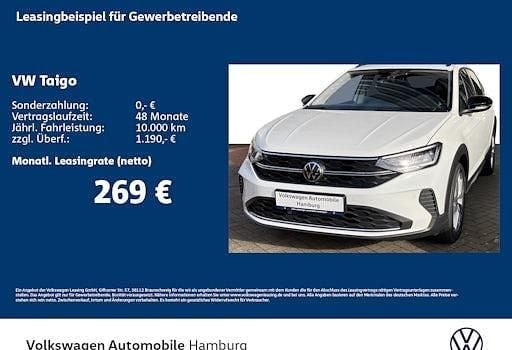 Neu VW Taigo Life 116 PS (85 kW) 2025 Weiß SUV