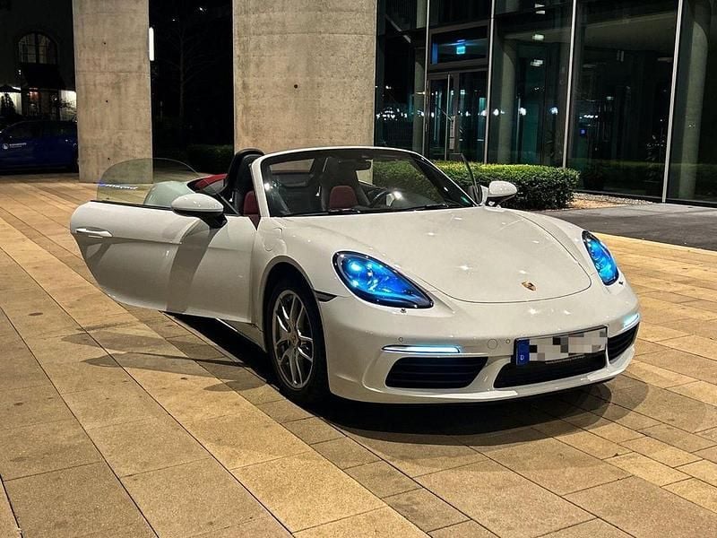 Gebraucht Porsche 718 Boxster 299 PS (219 kW) 2017 Weiß Cabrio