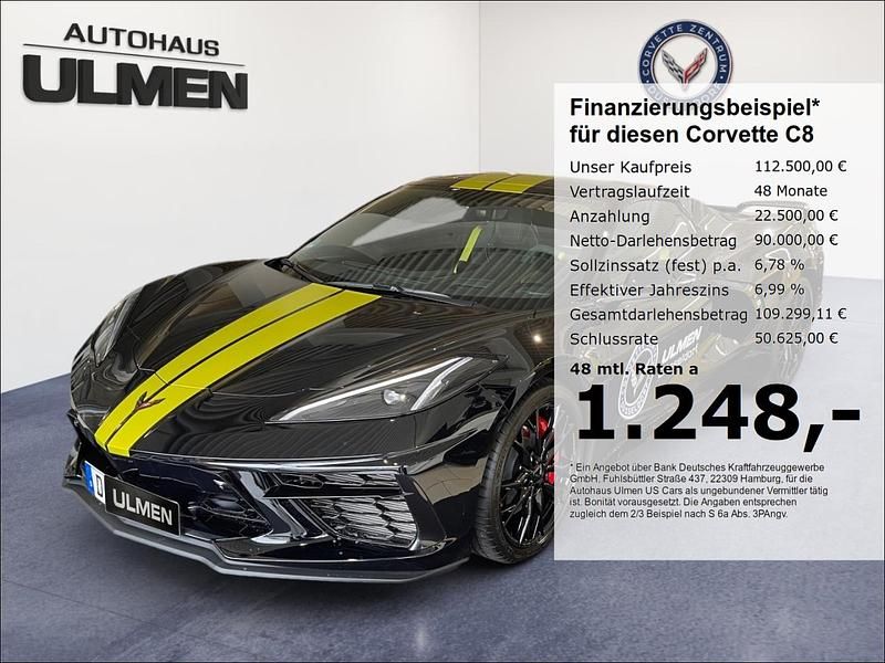 Schwarz Gebraucht 2024 Corvette Stingray Cabrio | 112.500 € - Bild 1/4