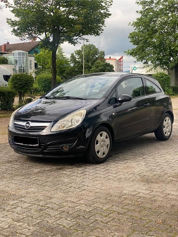 Gebraucht Opel Corsa 80 PS (58 kW) 2008 Schwarz Kleinwagen