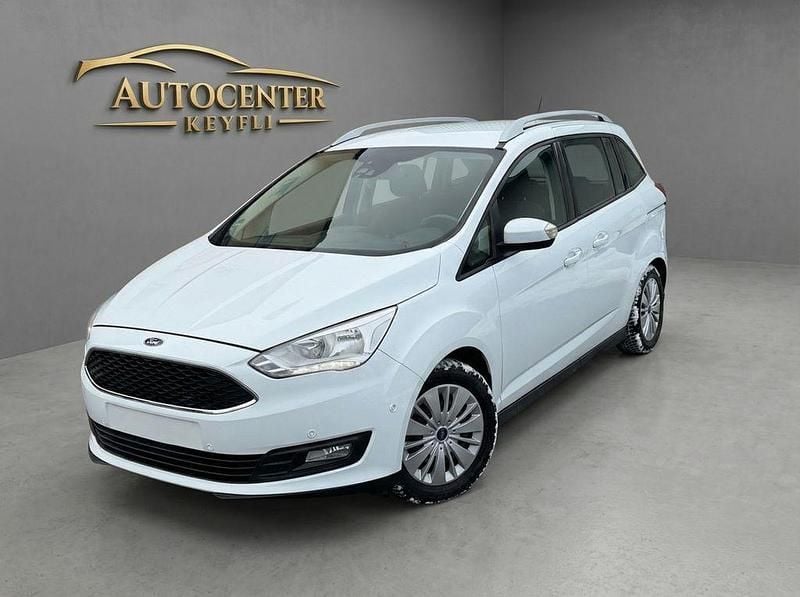Weiß Gebraucht 2019 Ford Grand C-Max Van / Kleinbus | 14.590 € (Etwas zu teuer) - Bild 1/4