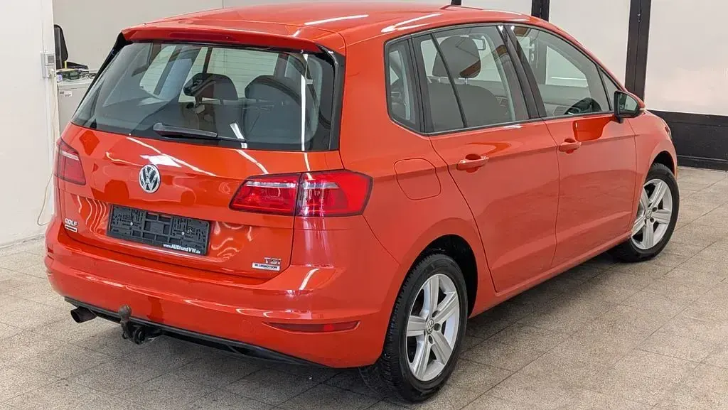Gebraucht VW Golf Sportsvan 110 PS (80 kW) 2014 Orange Van / Kleinbus