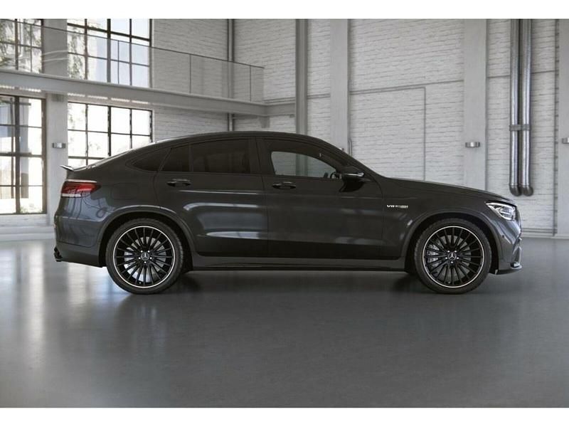 Gebraucht Mercedes GLC63 AMG AMG 476 PS (350 kW) 2020 Metalliclack graphitgrau Coupé