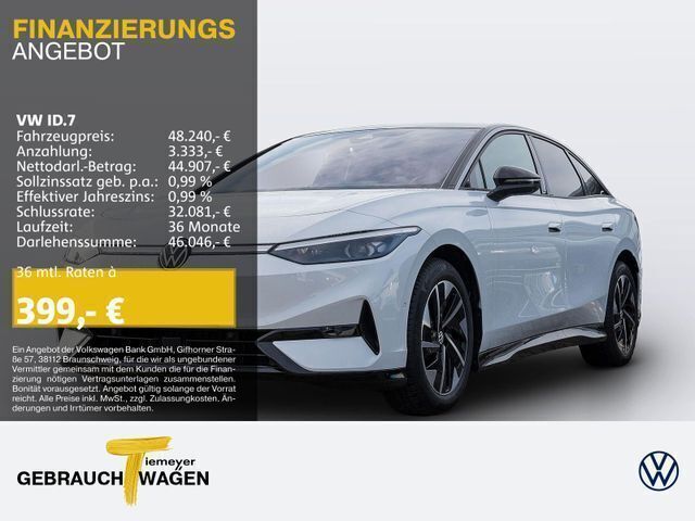 Weiß Gebraucht 2023 VW ID.7 Pro Limousine | 47.750 € (Fairer Preis) - Bild 1/1