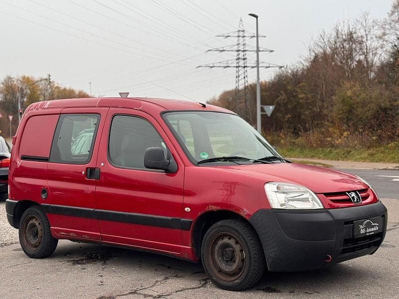 Gebraucht Peugeot Partner Comfort 75 PS (55 kW) 2008 Rot Van / Kleinbus