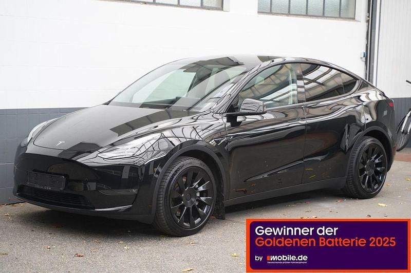 Schwarz Gebraucht 2023 Tesla Model Y Long Range AWD SUV | 38.950 € (Fairer Preis) - Bild 1/4