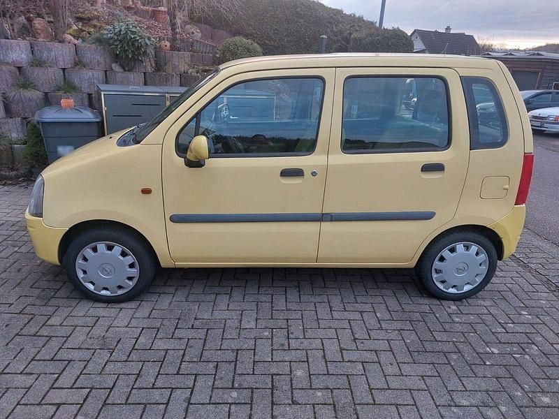 Gebraucht Opel Agila 58 PS (42 kW) 2002 Gelb Van / Kleinbus