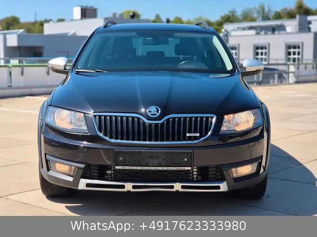 Gebraucht Skoda Octavia Scout Scout 4x4 184 PS (135 kW) 2015 Schwarz Kombi