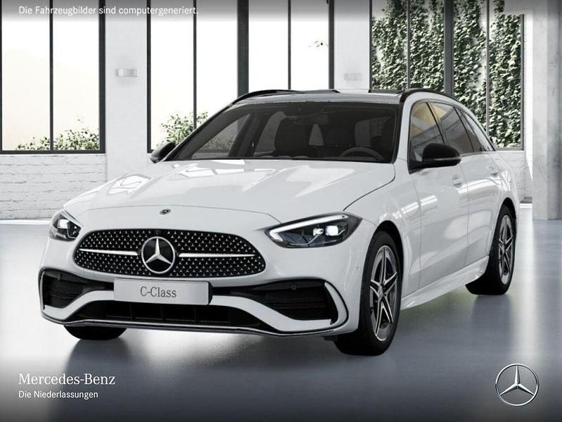 Weiß Gebraucht 2025 Mercedes C300e AMG Limousine | 56.500 € (Etwas zu teuer) - Bild 1/3