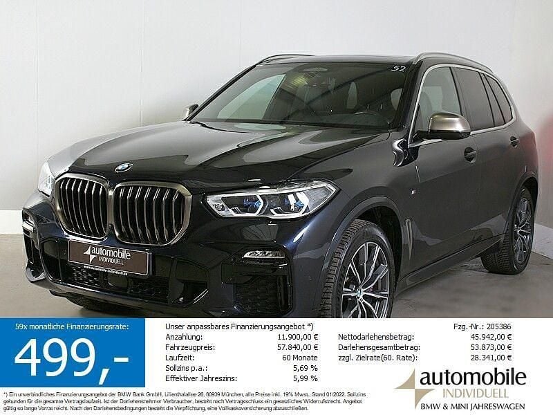 Schwarz Gebraucht 2021 BMW X5 Performance SUV | 57.840 € (Superpreis) - Bild 1/4