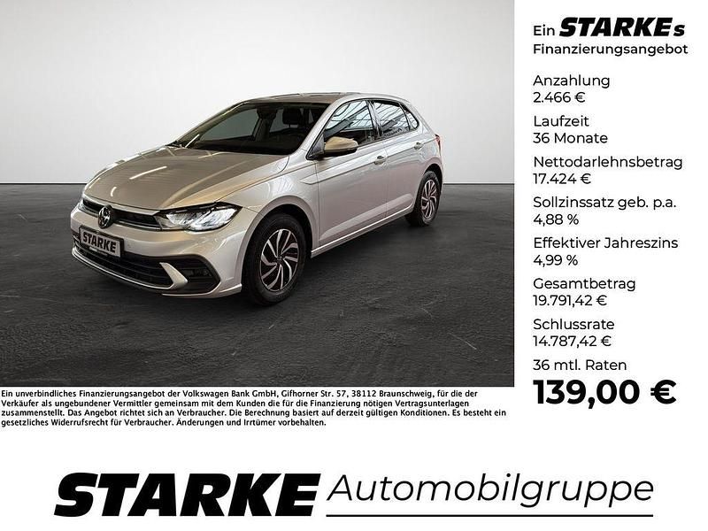 Silber Gebraucht 2025 VW Polo Life Limousine | 19.890 € (Fairer Preis) - Bild 1/4