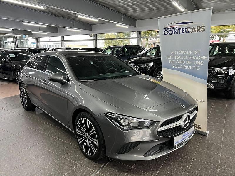 Mountaingrau Gebraucht 2023 Mercedes CLA200 Shooting Brake Progressive Kombi | 31.999 € (Fairer Preis) - Bild 1/4