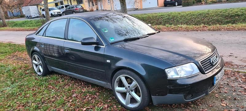 Schwarz Gebraucht 2001 Audi A6 Limousine | 1.000 € (Superpreis) - Bild 1/4