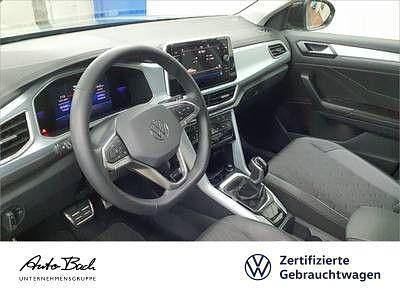 Gebraucht VW T-Roc Goal 150 PS (110 kW) 2025 Petroleum blue metallic/schwar SUV