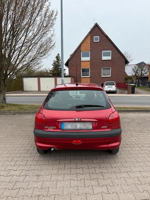 Gebraucht Peugeot 206 60 PS (44 kW) 2003 Rot Limousine