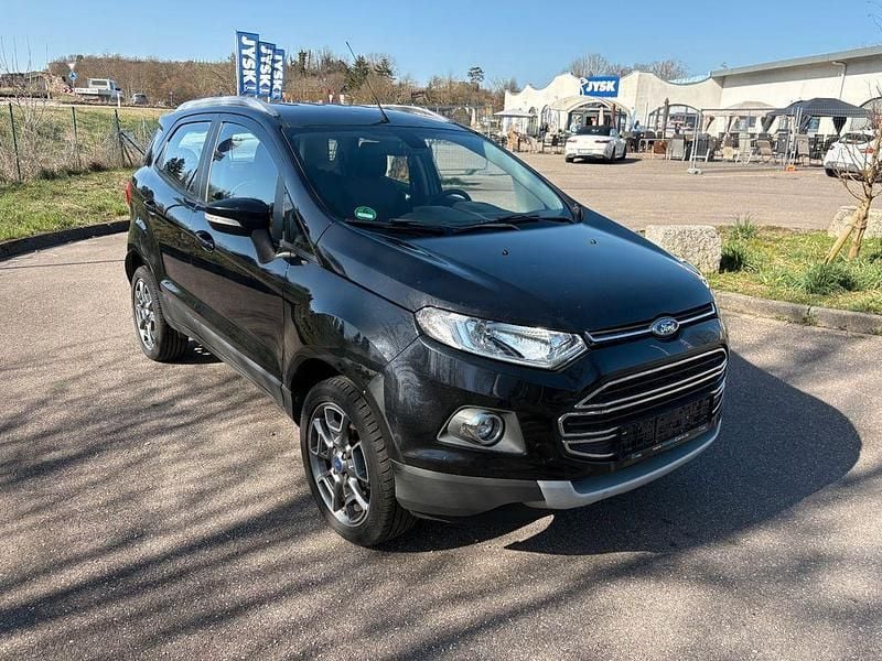 Gebraucht Ford Ecosport Titanium 125 PS (91 kW) 2015 Schwarz SUV