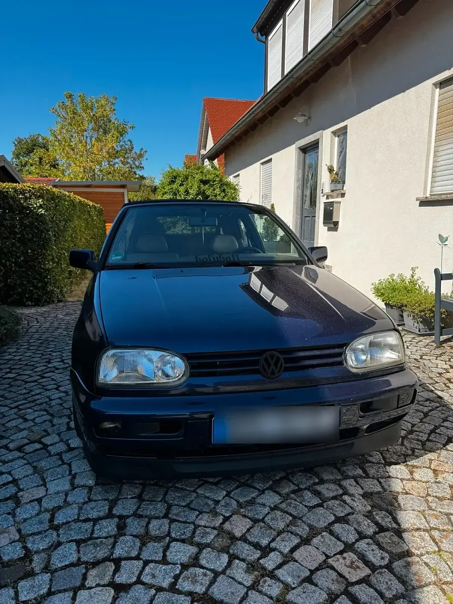 Gebraucht VW Golf Cabriolet 90 PS (66 kW) 1994 Blau Cabrio