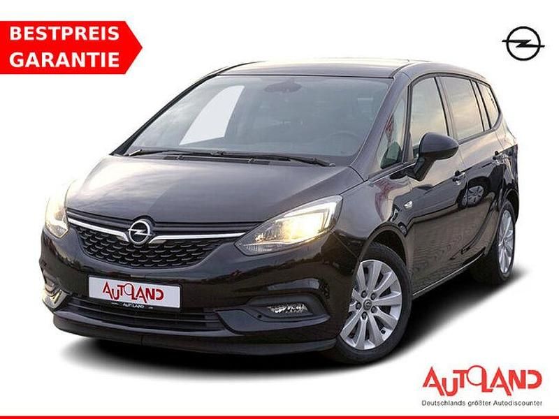 Schwarz Gebraucht 2018 Opel Zafira Van / Kleinbus | 18.990 € (Teuer) - Bild 1/4