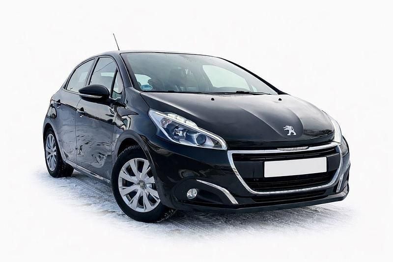 Gebraucht Peugeot 208 Active 82 PS (60 kW) 2018 Schwarz Kleinwagen
