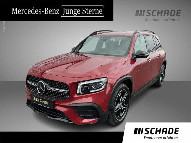 Rot Gebraucht 2022 Mercedes GLB250 AMG line SUV | 43.850 € (Etwas zu teuer) - Bild 1/4