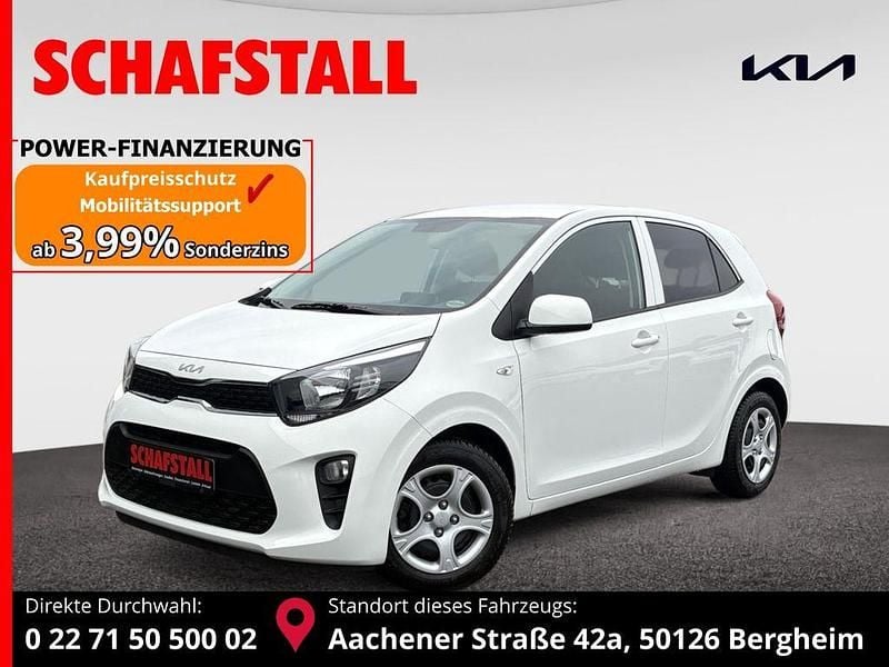 Weiss ((ud) schneeweiss) Gebraucht 2024 Kia Picanto Vision Kleinwagen | 15.479 € (Fairer Preis) - Bild 1/3