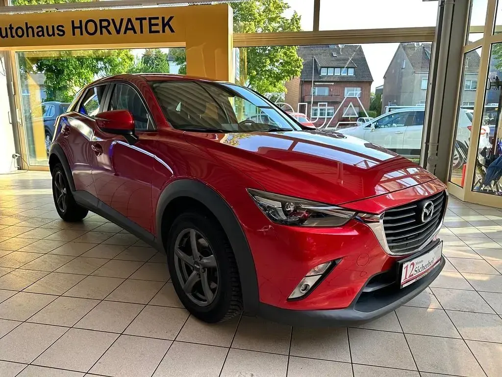 Gebraucht Mazda CX-3 Exclusive-Line 105 PS (77 kW) 2016 Rot SUV