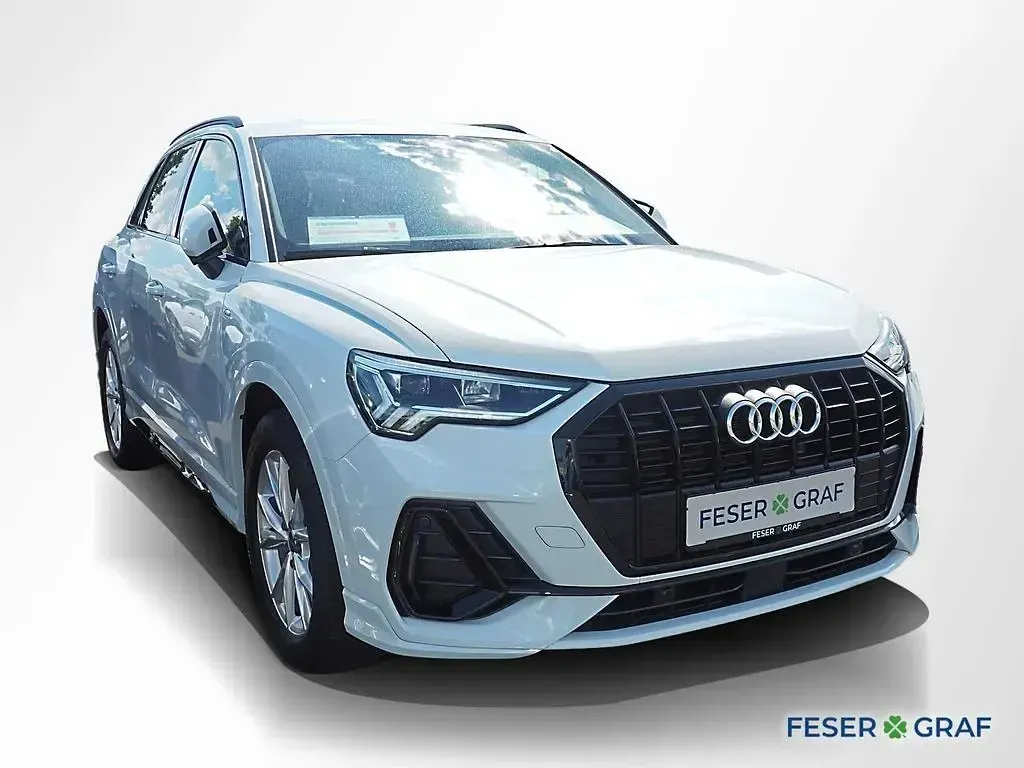 Gebraucht Audi Q3 S-Line 150 PS (110 kW) 2024 Gletscherweiß metallic SUV