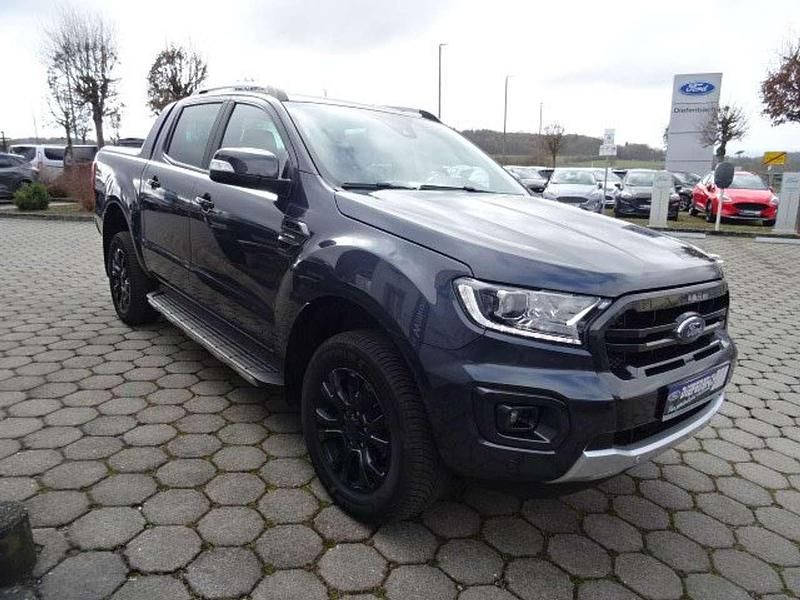 Gebraucht Ford Ranger Wildtrack 212 PS (155 kW) 2022 Royalgrau met. Pickup