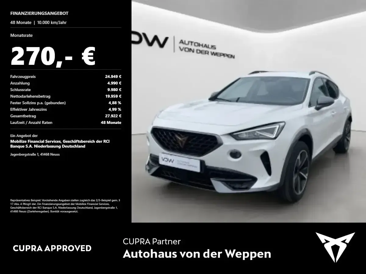Gebraucht Cupra Formentor 150 PS (110 kW) 2024 SUV