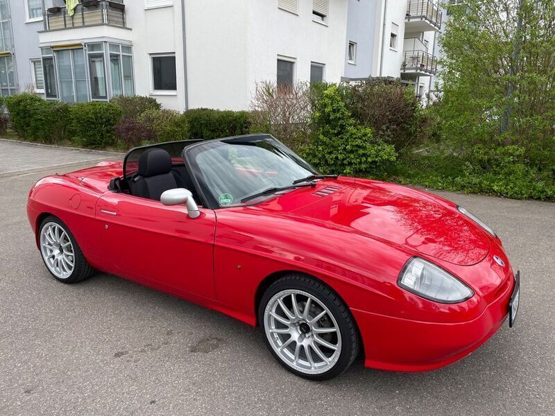 Rot Gebraucht 2001 Fiat Barchetta Cabrio | 9.500 € (Teuer) - Bild 1/4
