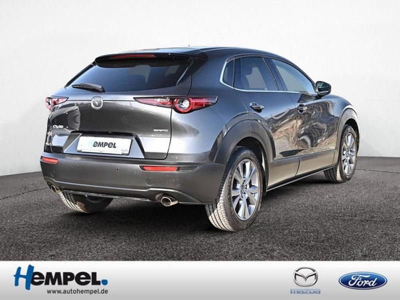 Gebraucht Mazda CX-30 Selection 150 PS (110 kW) 2023 Grau / machine gray (metallic) SUV