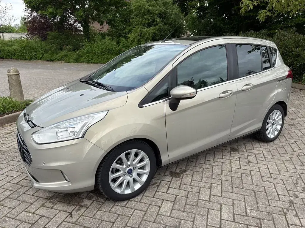 Gebraucht Ford B-MAX Titanium 105 PS (77 kW) 2013 Silber Van / Kleinbus