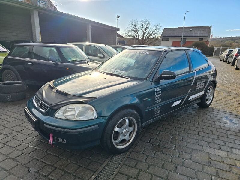 Grün Gebraucht 1998 Honda Civic Limousine | 1.600 € (Fairer Preis) - Bild 1/4
