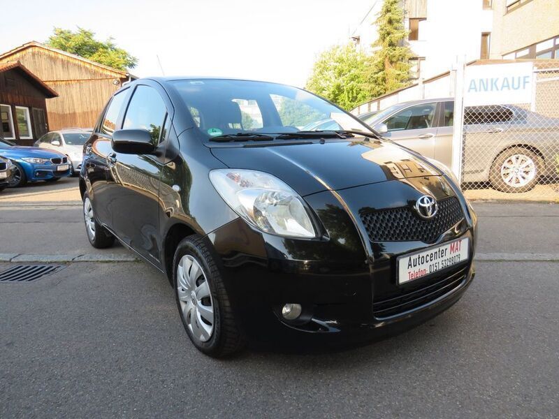 Gebraucht Toyota Yaris Travel 87 PS (63 kW) 2008 Schwarz Limousine