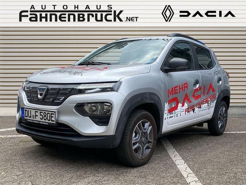 Silber lightninggrau metallic (silber) metallic Gebraucht 2021 Dacia Spring Business Kleinwagen | 22.624 € - Bild 1/4