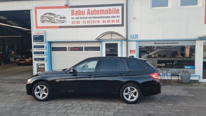 Schwarz Gebraucht 2015 BMW 320 Sport Line Kombi | 10.950 € (Fairer Preis) - Bild 1/4