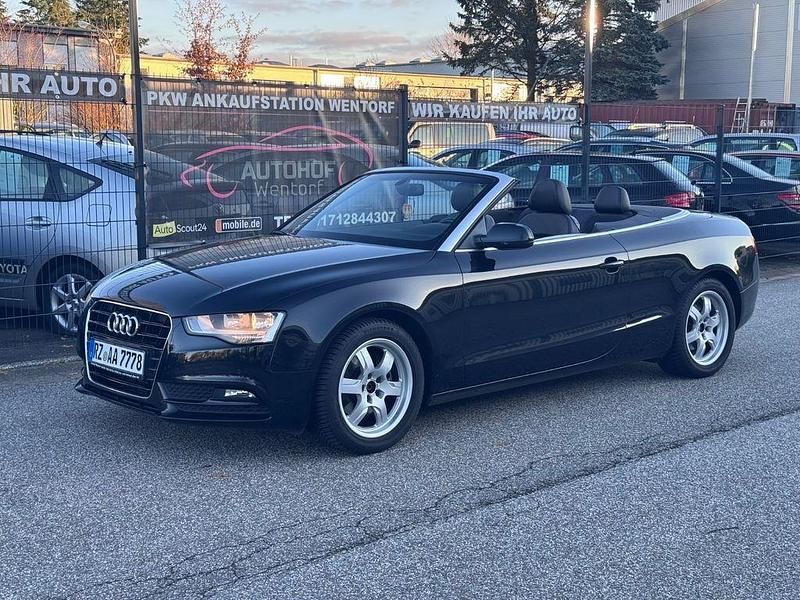 Schwarz Gebraucht 2012 Audi A5 Cabriolet Sport Cabrio | 12.950 € (Etwas zu teuer) - Bild 1/4