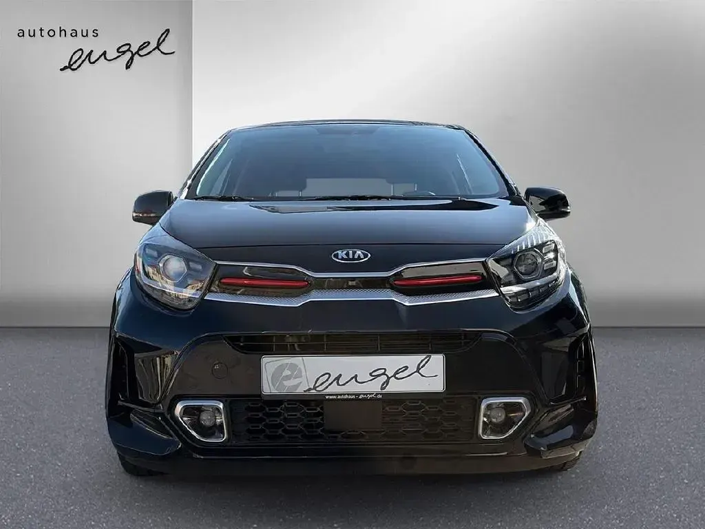 Gebraucht Kia Picanto GT-Line 101 PS (74 kW) 2021 Aurora schwarz metallic Kleinwagen