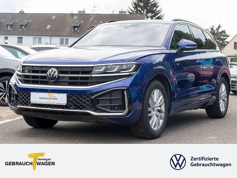 Blau Gebraucht 2023 VW Touareg R-line SUV | 65.380 € (Superpreis) - Bild 1/4