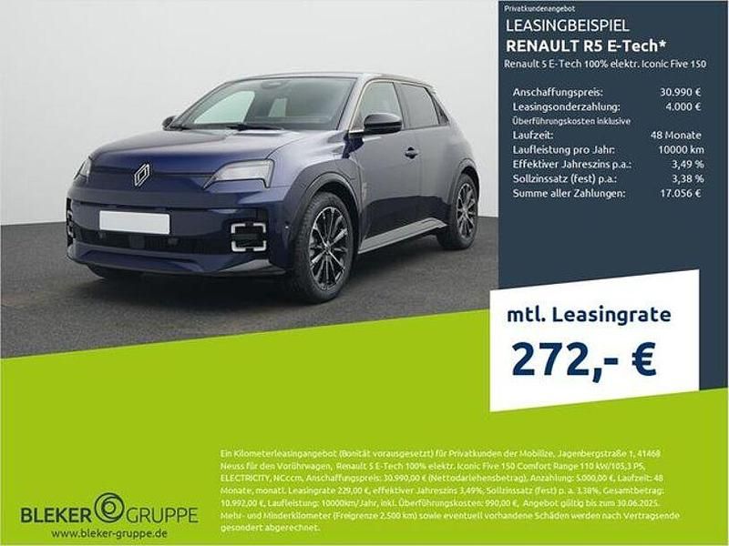 Blau Gebraucht 2024 Renault Fluence Limousine | 30.990 € (Fairer Preis) - Bild 1/3