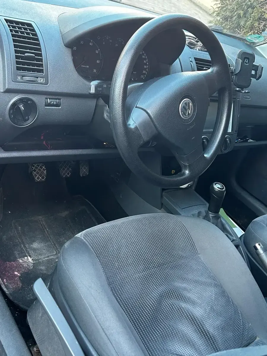 Gebraucht VW Polo 64 PS (47 kW) 2007 Schwarz Kleinwagen