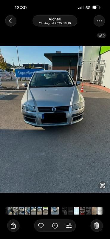 Gebraucht Fiat Stilo 103 PS (75 kW) 2003 Silber Kleinwagen