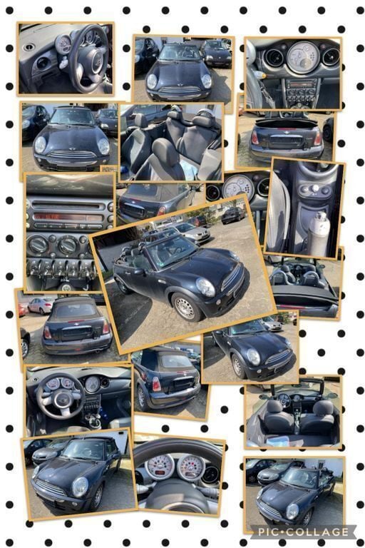 Schwarz Gebraucht 2006 Mini Cooper Cabriolet Cabrio | 3.999 € (Fairer Preis) - Bild 1/4