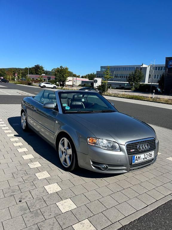 Silber Gebraucht 2007 Audi A4 S-Line Cabrio | 7.200 € (Etwas zu teuer) - Bild 1/4