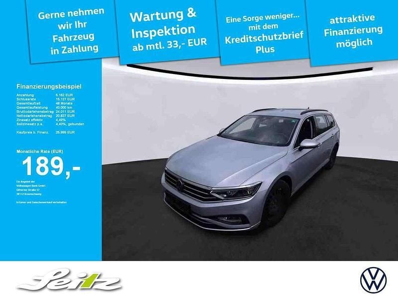 Silber Gebraucht 2022 VW Passat Business Kombi | 25.690 € (Fairer Preis) - Bild 1/4